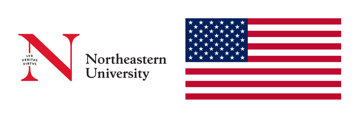 Universidade Northeastern University Logomarca